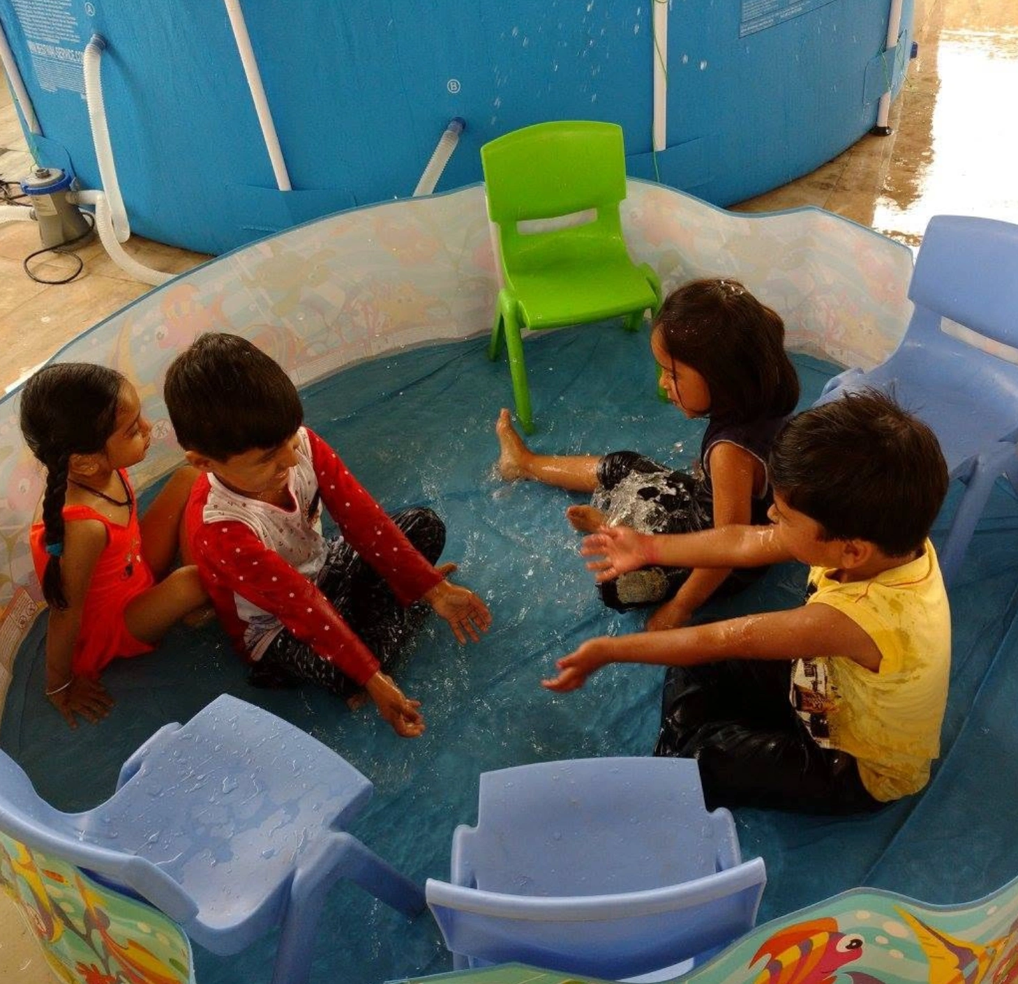 Pool Party with children party